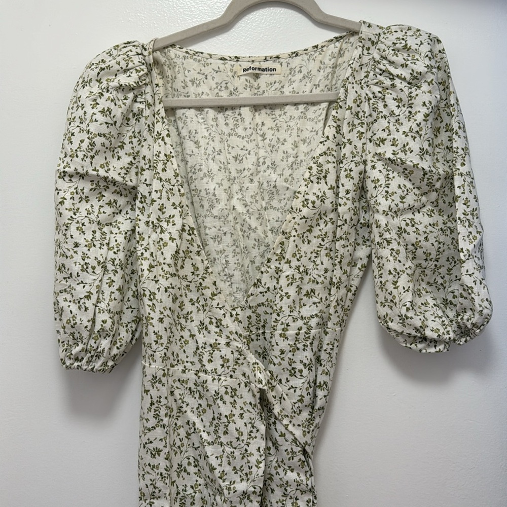 Reformation Wrap Dress